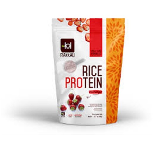 Rice Protein 600g - Rakkau - Morango