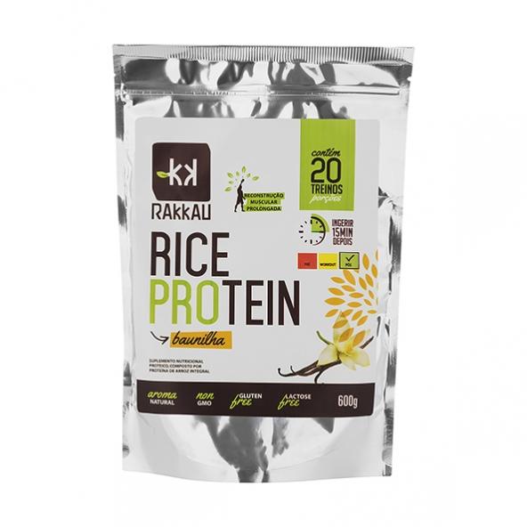 Rice Protein Baunilha 600g - Rakkau
