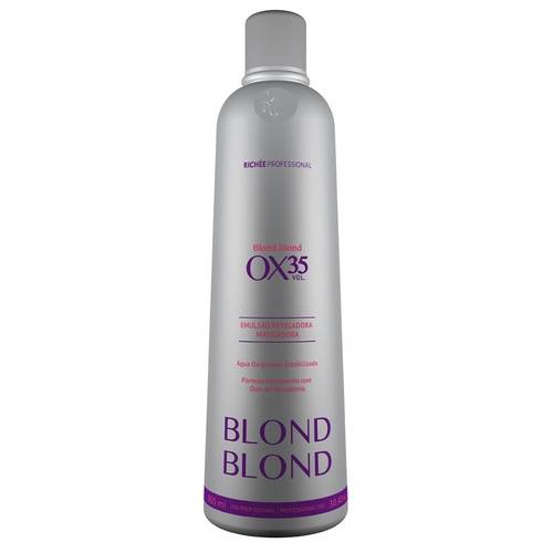 Richée Blond Blond Ox35 - Água Oxigenada Estabilizada Matizadora 35 Volumes - 900ml