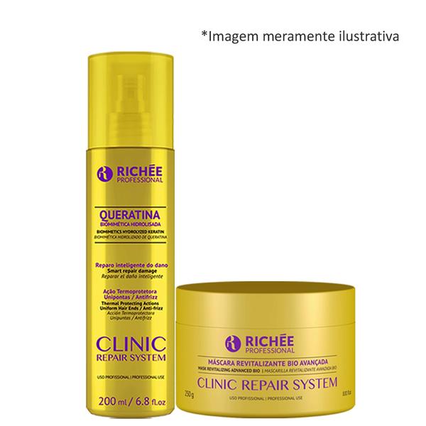 Richée Clinic Repair Máscara Revitalizante + Queratina - Richée Professional