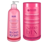 Richée Combo Especial Matizador Blond Blond NanoBtx Repair