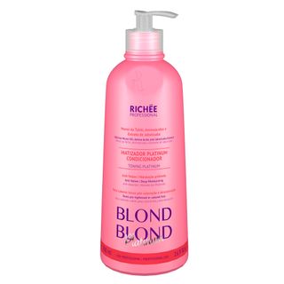 Richée Professional Blond Platinum - Matizador Condicionante 500Ml