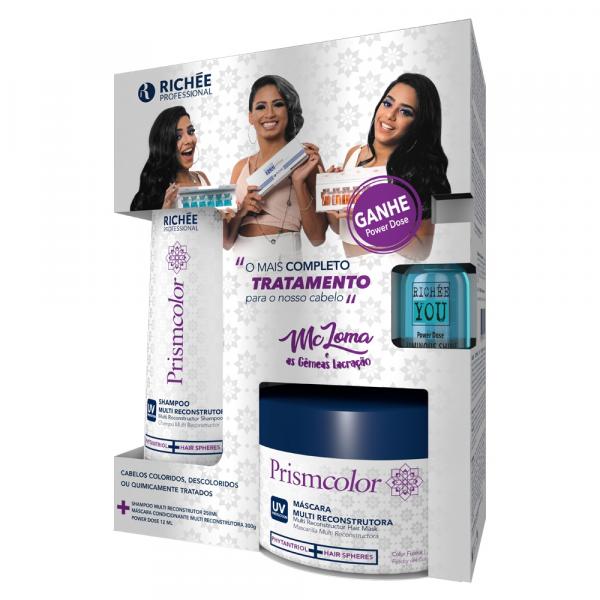 Richée Professional Prismcolor Luminous Shine Kit - Shampoo + Máscara + Ampola