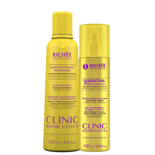 Richée Shampoo Clinic Repair + Queratina Liquida - Richée Professional