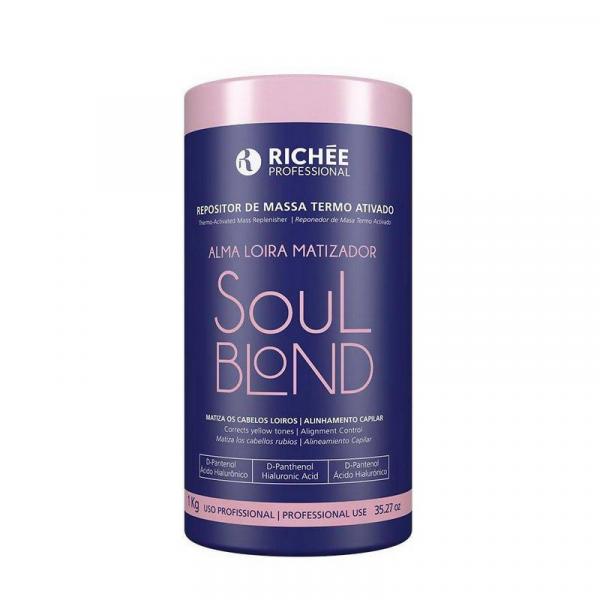 Richee Soul Blond Matizador Repositor de Massa Botox Soul Blond 1000g - Richée