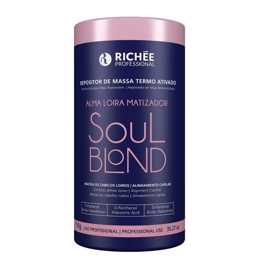 Richee Soul Blond Repositor de Massa Termo Ativo 1kg