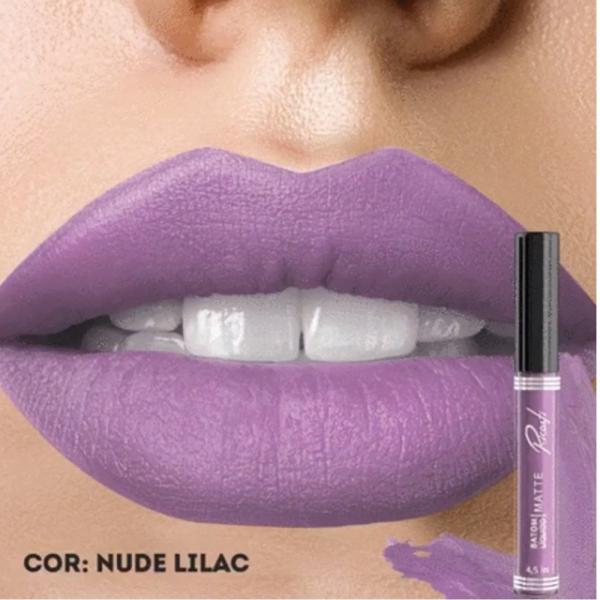 Ricosti Batom Liquido Matte Nude Lilac 4,5ml