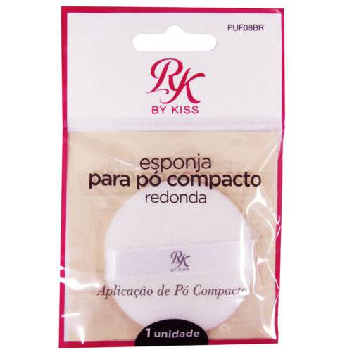 Rk Kiss New York Kit 5 Unidade Esponja para Pó Compacto Redonda(puf08br)