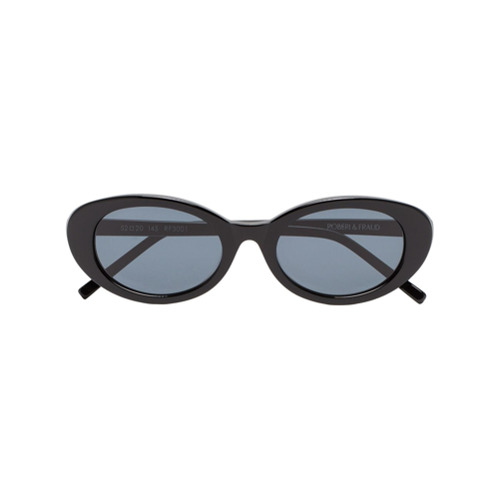 Roberi & Fraud Óculos de Sol 'Betty' Oval - Preto