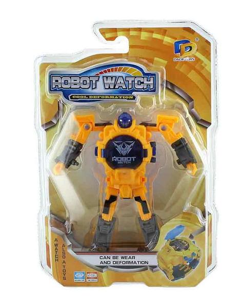 Robot Watch 2 em 1 - Amarelo - Multikids