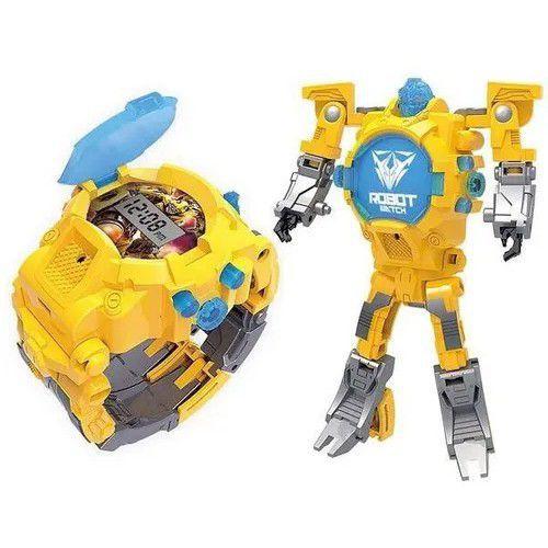 Robot Watch 2 em 1 - Amarelo - Multikids