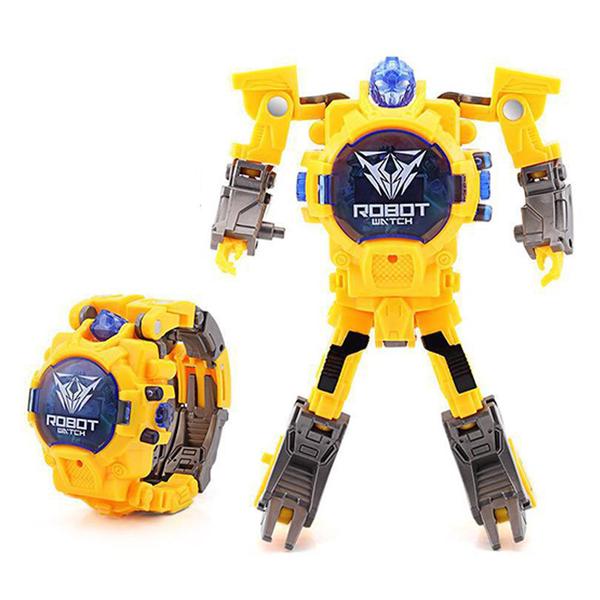 Robot Watch 2 em 1 - Relógio e Robô - Amarelo - Multikids