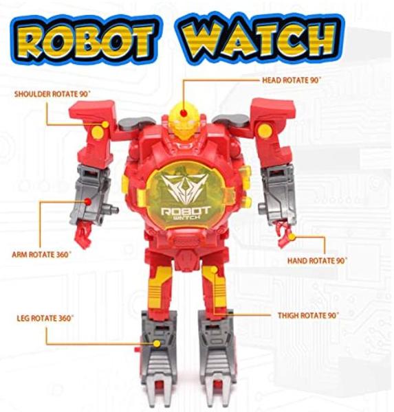 Robot Watch Relógio Robô Sortido AG13 Multikids BR498