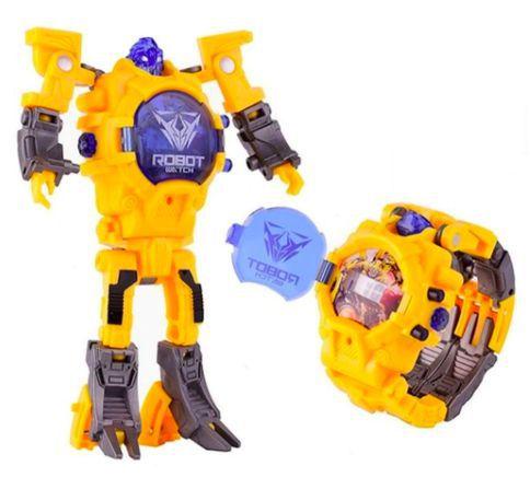Robot Watch Relógio Multikids Amarelo