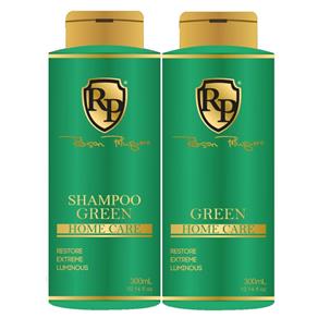 Robson Peluquero - Kit Matizador Green Shampoo + Máscara 300ml