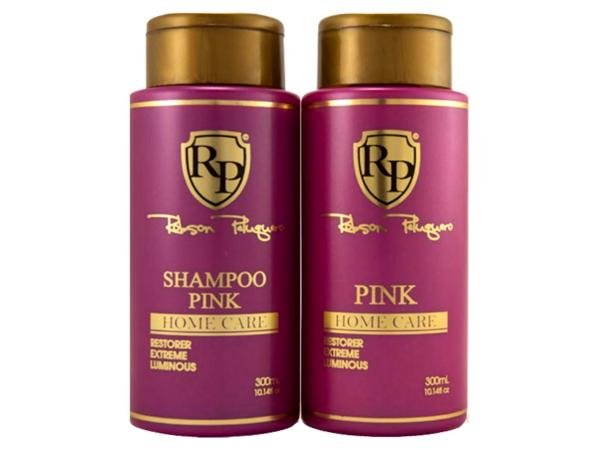 Robson Peluquero - Kit Matizador Pink Shampoo + Máscara 300ml