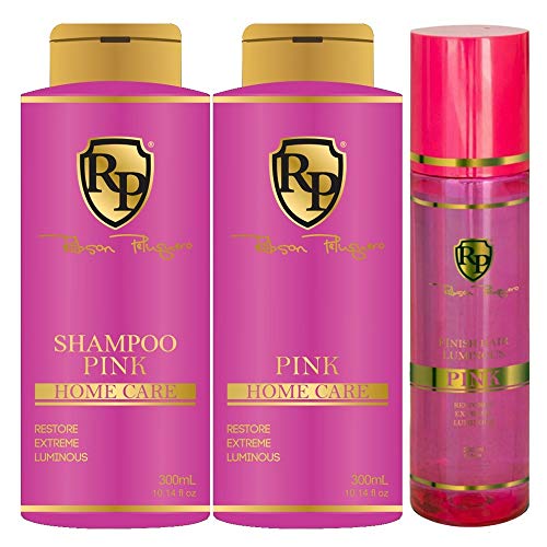 Robson Peluquero - Kit Matizador Pink Shampoo + Máscara + Finish