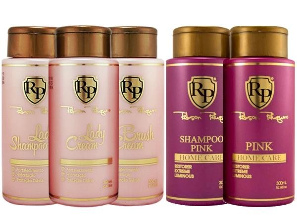 Robson Peluquero Kit Tratamento Lady Cream + Kit Matizador Pink