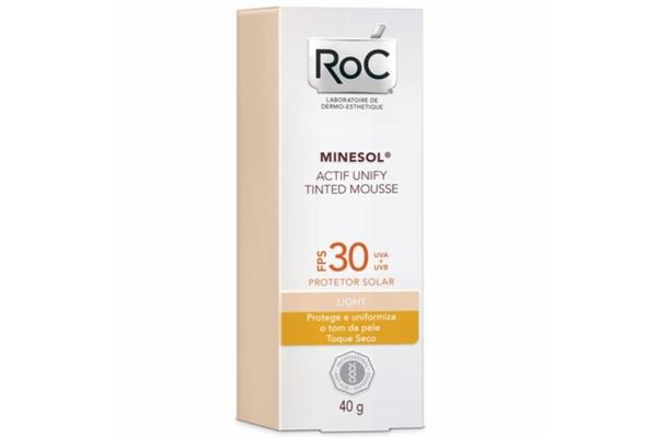 Roc Minesol Actif Tinted Mousse Light FPS30 40g