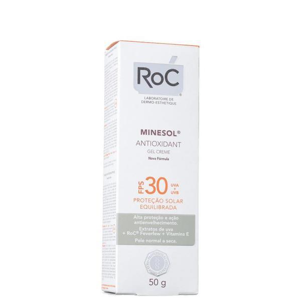 Roc Minesol Antioxidante Gel Creme Fps 30 50g