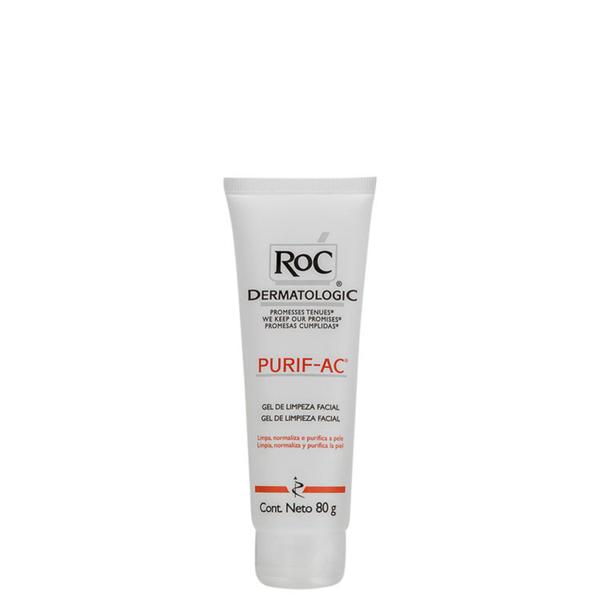 RoC Purif-Ac Cleanser Purifying - Gel Limpeza Facial 80g