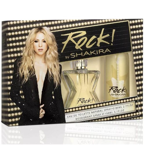 Rock! By Shakira Eau de Toilette 80ml + Body Spray 150ml
