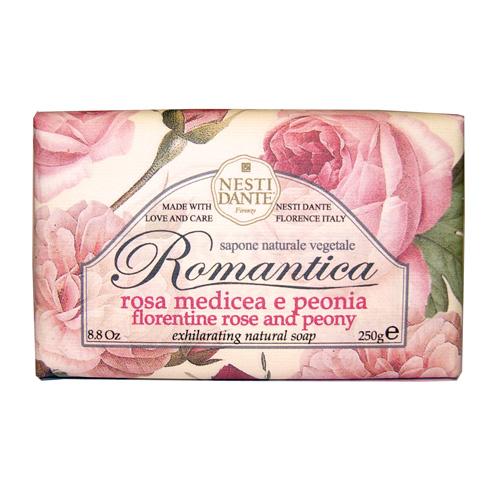 Romântica Rosas Florentinas com Essências de Peônia Nesti Dante - Sabonete Perfumado em Barra