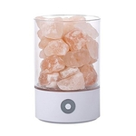 Romântico USB 7 Cores Mudança lâmpada de sal purificador de ar Luz Noite de cabeceira dormir