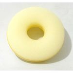Rosquinha Esponja Donut para Coque Perfeito Cor Bege P
