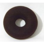 Rosquinha Esponja Donut para Coque Perfeito Cor Café P