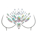 Rosto Gems Adhesive Glitter Jewel Festival do casamento do tatuagem Rave Partido corpo Make Up
