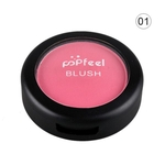 Fábrica rosto matte blush paleta bronzer highlighter natural de longa duração rosa pó vermelho paleta com escova e espelho bochecha maquiagem blush
