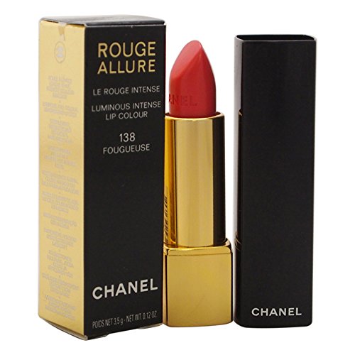 Rouge Allure Luminous Intense Lip Colour - # 138 Fougueuse By Chanel For Women - 0.12 Oz Lipstick