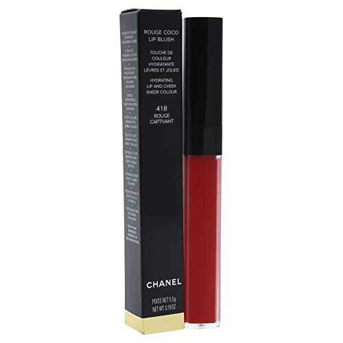 Rouge Coco Lip Blush - 418 Rouge Captivant By Chanel For Women - 0.19 Oz Lip Gloss