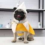 Roupas para animais de estimação Banana Dress Up Dog Sets Cute Lovely Dog Dress Funny Halloween Festival Dress Up