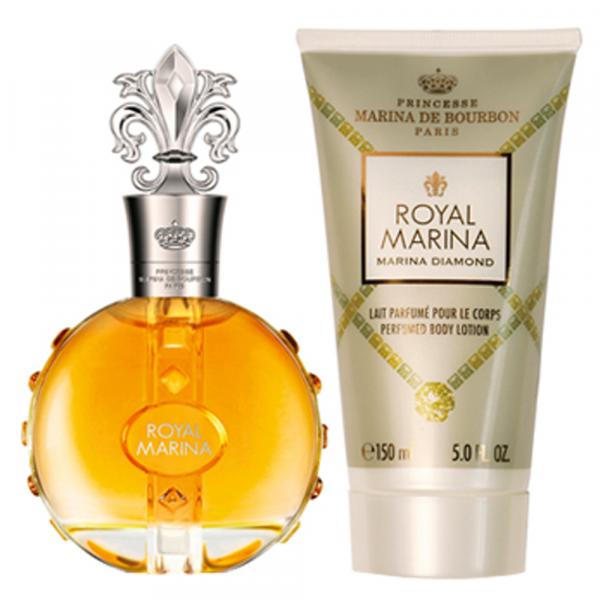 Royal Marina Diamond Marina de Bourbon - Feminino - Eau de Parfum - Perfume + Loção Corporal