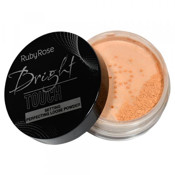 Ruby Bright Touch Rose Pó Solto Facial 8,5g Hb-7221 - Ruby Rose