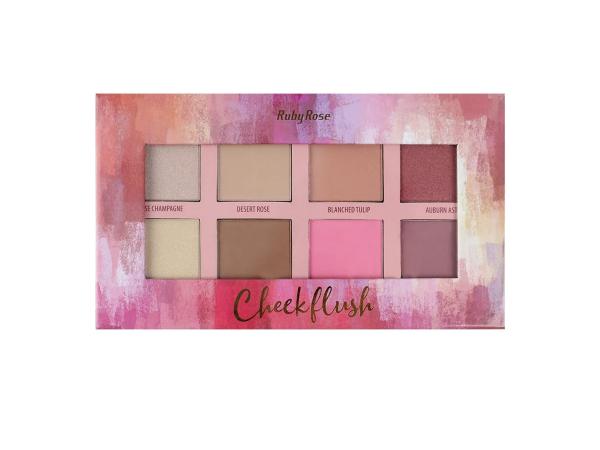 Ruby Rose Cheek Flush - Paleta - HB-7507