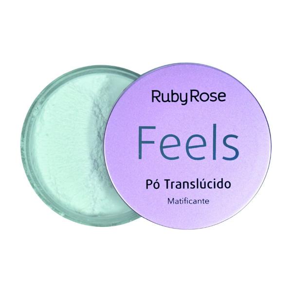Ruby Rose Feels Pó Translúcido Matificante 8.5g Hb-7224