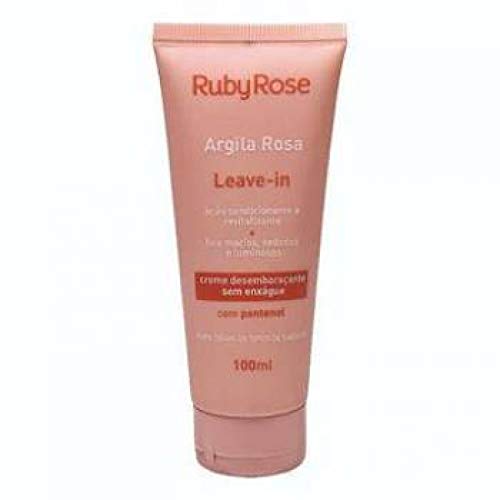 RUBY ROSE LEAVE-IN ARGILA ROSA - 100ML Facilita o Pentear