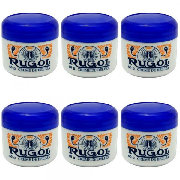 Rugol Creme P/ Rosto Pote 50g (Kit C/06)