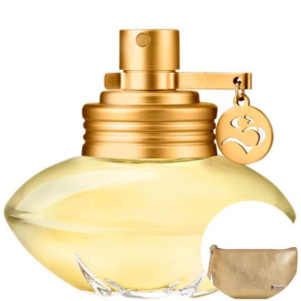 S By Shakira Eau de Toilette - Perfume Feminino 50ml+Nécessaire Dourado Beleza na Web Dia das Mães