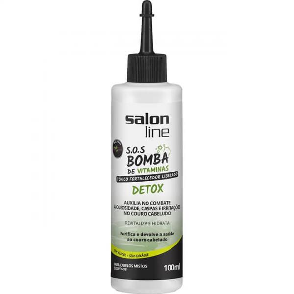 S.O.S Bomba Detox Salon Line Tônico Fortalecedor 100ml - Salon Line Professional
