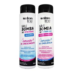 S.O.S Bomba Salon Line Kit Shampoo + Condicionador