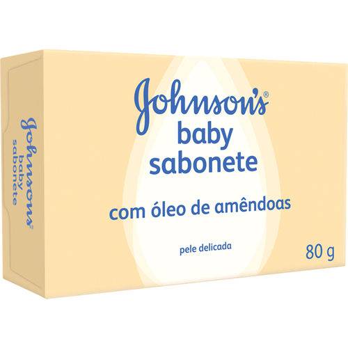 Sab Inf Johnson Baby 80g-cx Ol Amendoa