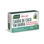 Sabão em Barra Natural de Coco com Aloe de 100g da Biowash