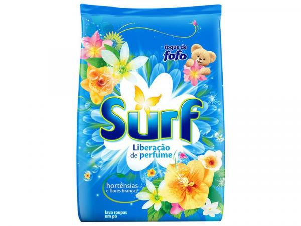 Sabão em Pó Surf Hortência e Flores Brancas - 1kg