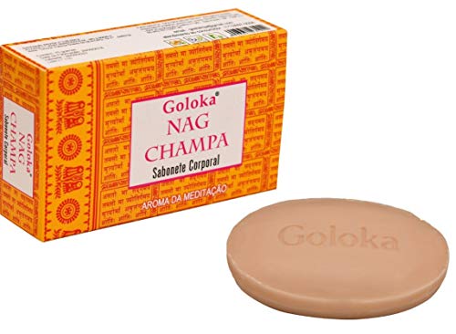 Sabonete 100% Natural Goloka Nag Champa (aroma Da Meditação)