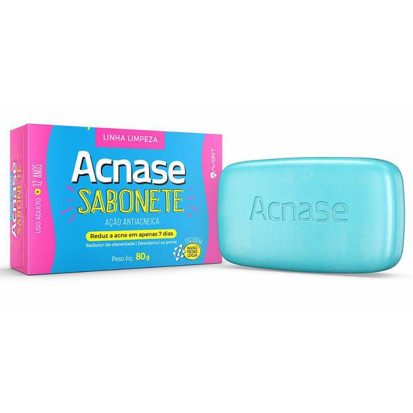 Sabonete Acnase Clean 80g Antiacneico