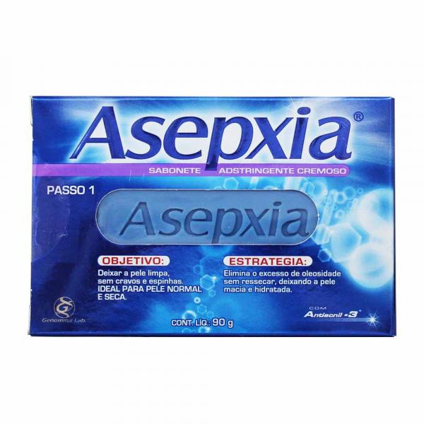 Sabonete Adstringente Cremoso 90g - Asepxia